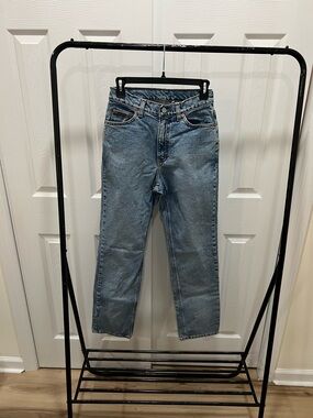Calvin Klein Women’s Light Blue Straight-Leg Jeans